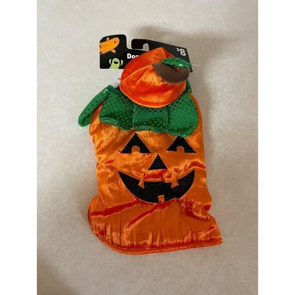 Pumpkin Dog Halloween Costume